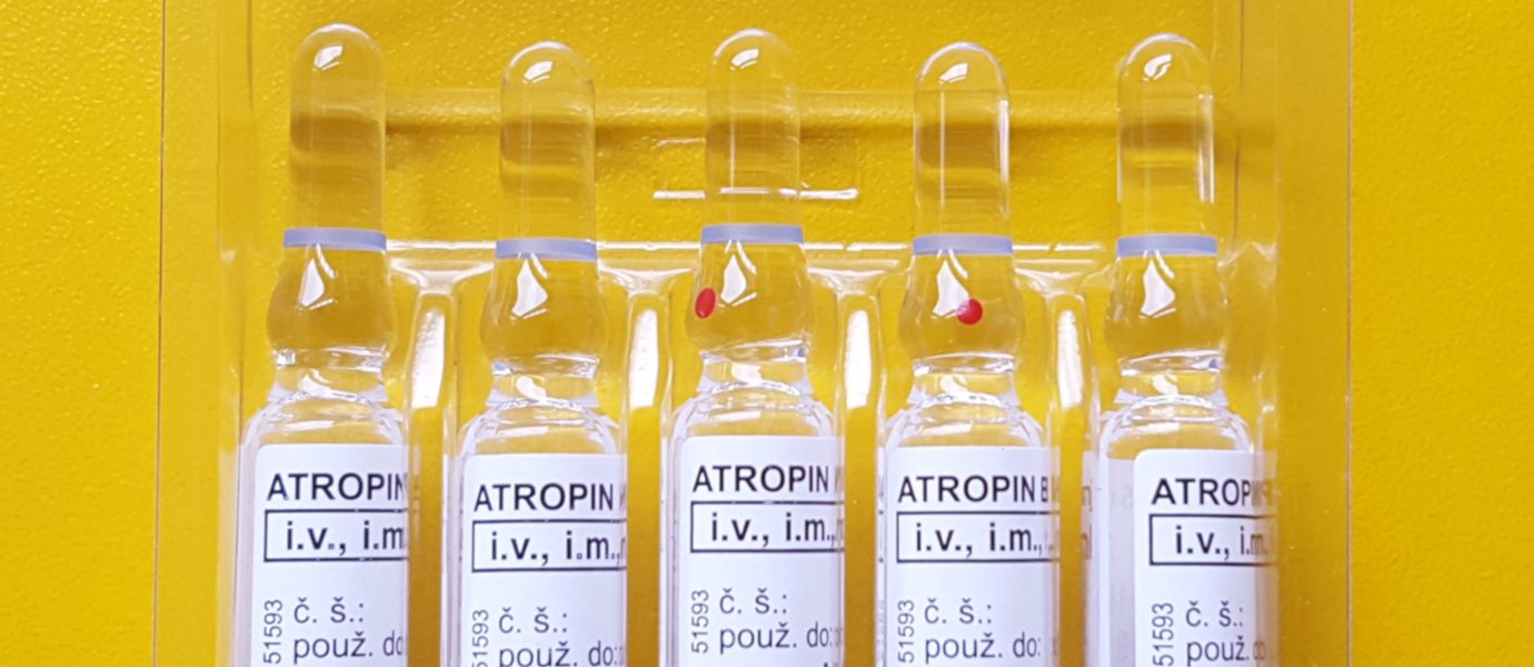 5mg Bottles of Atropine Drops